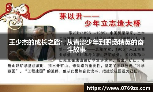 王少杰的成长之路：从青涩少年到职场精英的奋斗故事